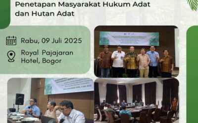 Harmonisasi Kebijakan Masyarakat Hukum Adat dan Hutan Adat: Mendorong Tata Kelola Hutan yang Berkeadilan dan Berkelanjutan
