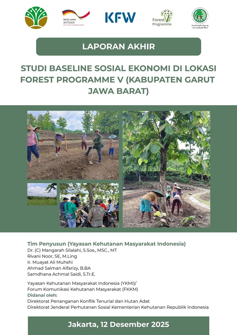 Studi Baseline Pendapatan Rumah Tangga Kelompok Perhutanan Sosial di Garut Jawa Barat