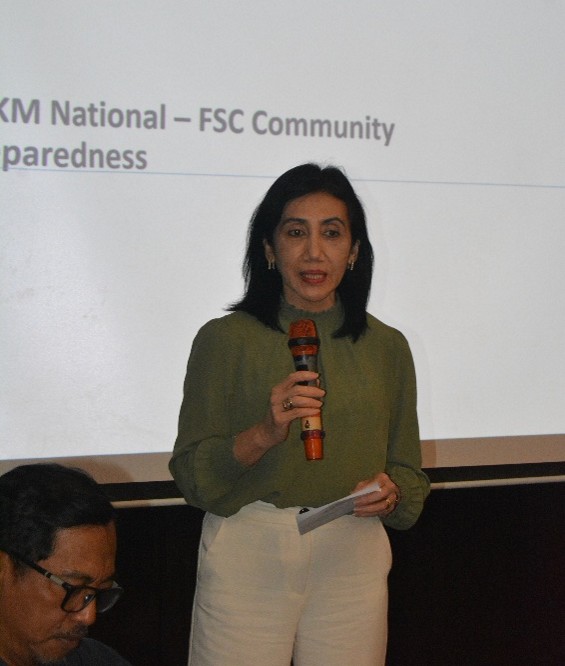Dr. Dian Novarina, Deputy Director Sustainability and Stakeholder Engagement APRIL