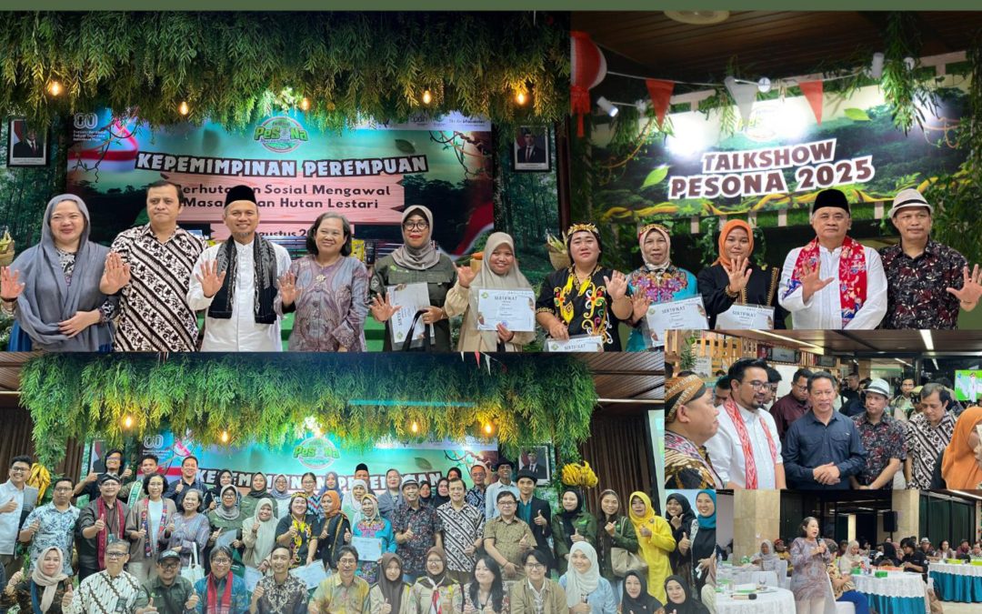 PROSIDING : Talkshow Festival Pesona 3 Kepemimpinan Perempuan Perhutanan Sosial Mengawai Masa Depan Hutan Lestari